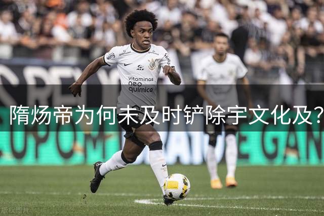 隋炀帝为何未及时铲除宇文化及？